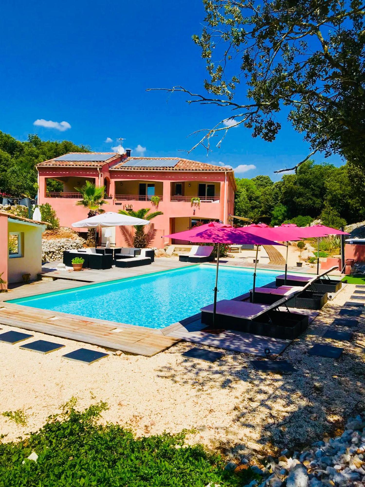Au Gre Du Sud Bed and Breakfast Puéchabon Εξωτερικό φωτογραφία