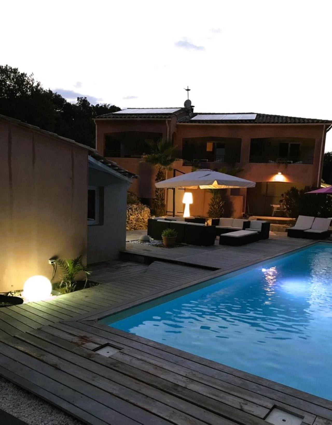Au Gre Du Sud Bed and Breakfast Puéchabon Εξωτερικό φωτογραφία